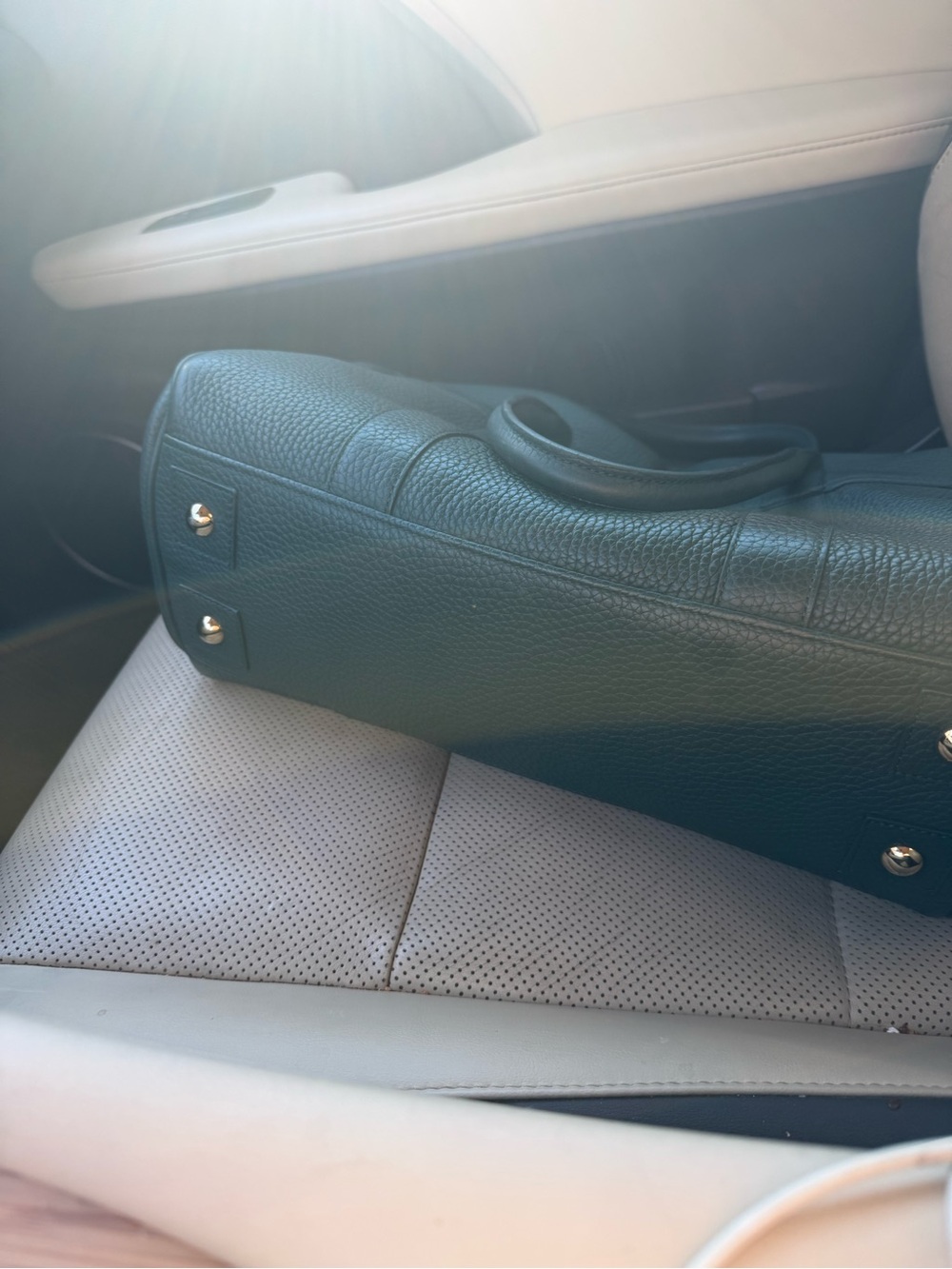 Mulberry Bayswalter Green Heavy Grain - Picture 3 of 14